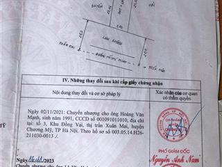 Bán nhà riêng tại đường hồ chí minh, hoàng văn thụ, chương mỹ, 5,2 tỷ, 135m2