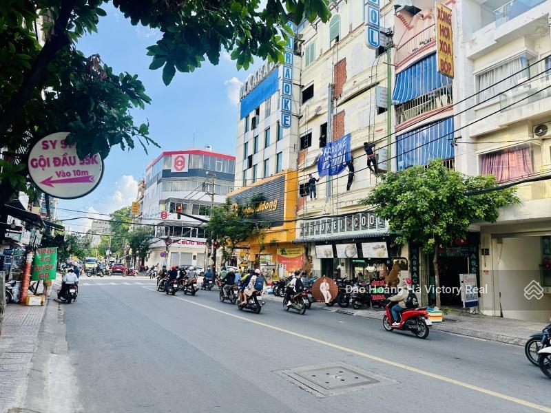 Chỉ 10 tỷ tl có ngay nhà 4 tầng mặt tiền lê lai, p12, tb, dt 5.7 x 12m  cn 54m2 vuông vức, ko tod