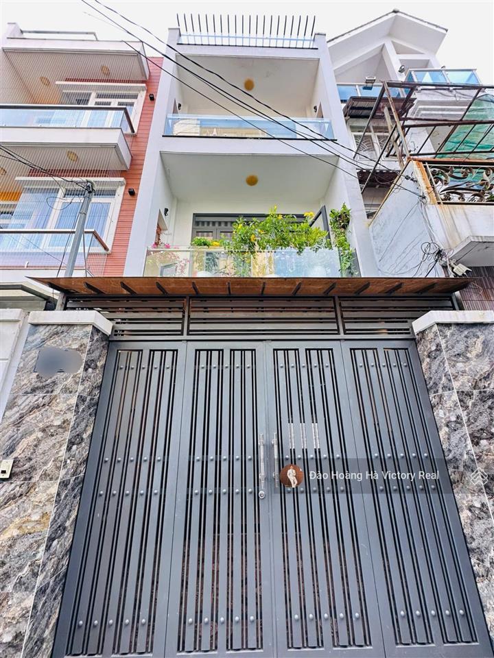 Nhà 4 tầng trường chinh ngay chợ hoàng hoa thám, p14, tb, 4.2 x 16m  67m2, hđt 18tr/th, giá 9.5 tỷ