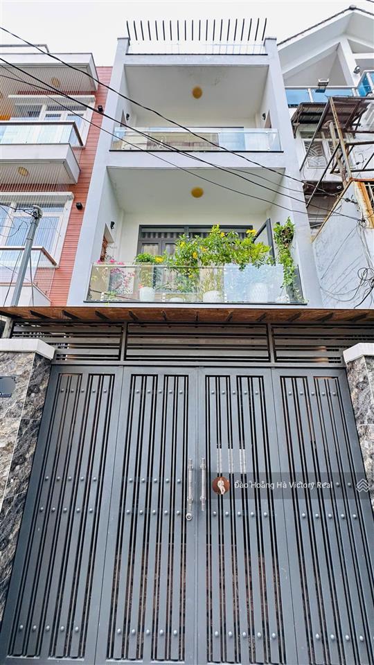 Nhà 4 tầng trường chinh ngay chợ hoàng hoa thám, p14, tb, 4.2 x 16m  67m2, hđt 18tr/th, giá 9.5 tỷ