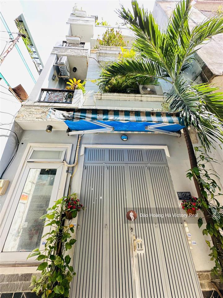 Bán nhà 4 tầng ngang 5m tại thành mỹ, p8, tân bình, giáp q10, dt 5 x 14m, 5pn,giá tốt 7.9 tỷ bl