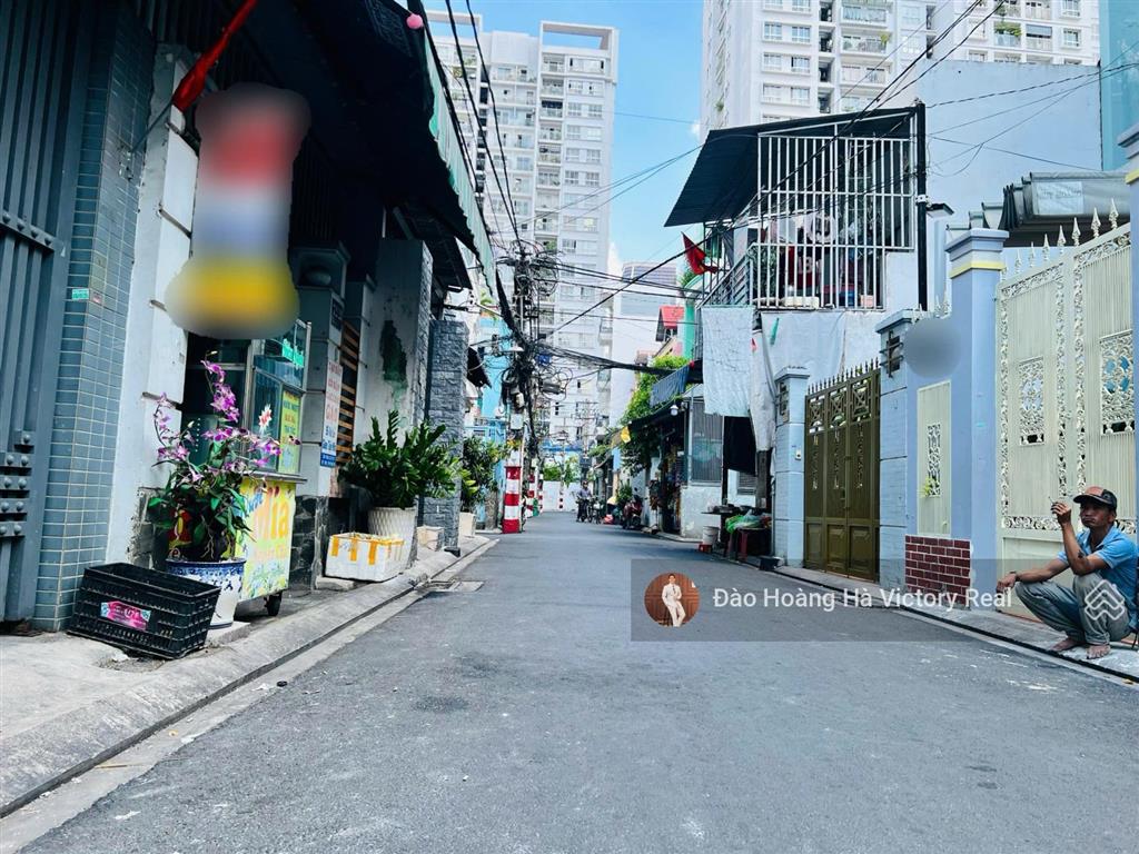Chỉ 12.8 tỷ tl có ngay nhà hxh 6m nguyễn hồng đào khu bàu cát, p14, tb, dt 4.1 x 27m  cn 106m²