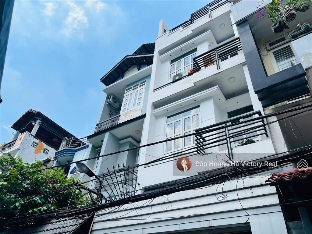 Chỉ 12.8 tỷ tl có ngay nhà hxh 6m nguyễn hồng đào khu bàu cát, p14, tb, dt 4.1 x 27m  cn 106m²