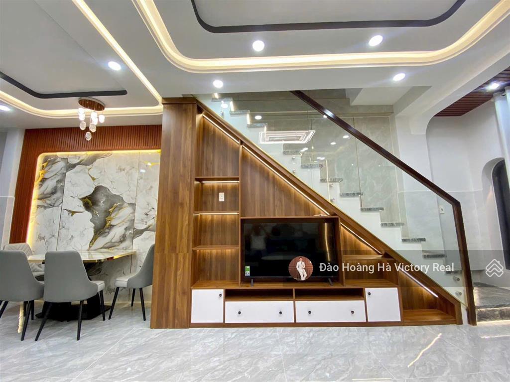 Căn góc đẹp hxh 5m 3pn tại lý thường kiệt  chợ ông địa, full nt, [4.2 x 13m, 52m2], giá 7.68 tỷ tl