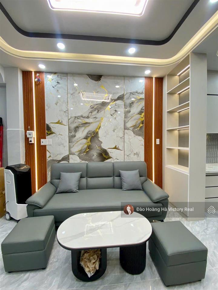 Căn góc đẹp hxh 5m 3pn tại lý thường kiệt  chợ ông địa, full nt, [4.2 x 13m, 52m2], giá 7.68 tỷ tl