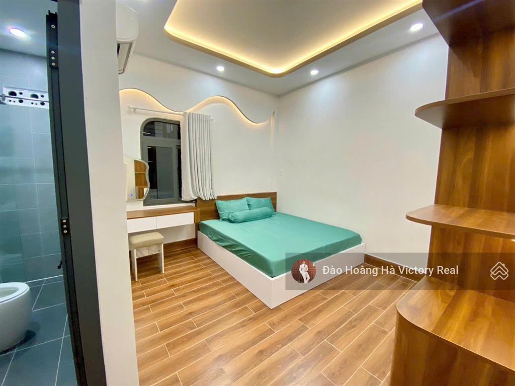 Căn góc đẹp hxh 5m 3pn tại lý thường kiệt  chợ ông địa, full nt, [4.2 x 13m, 52m2], giá 7.68 tỷ tl