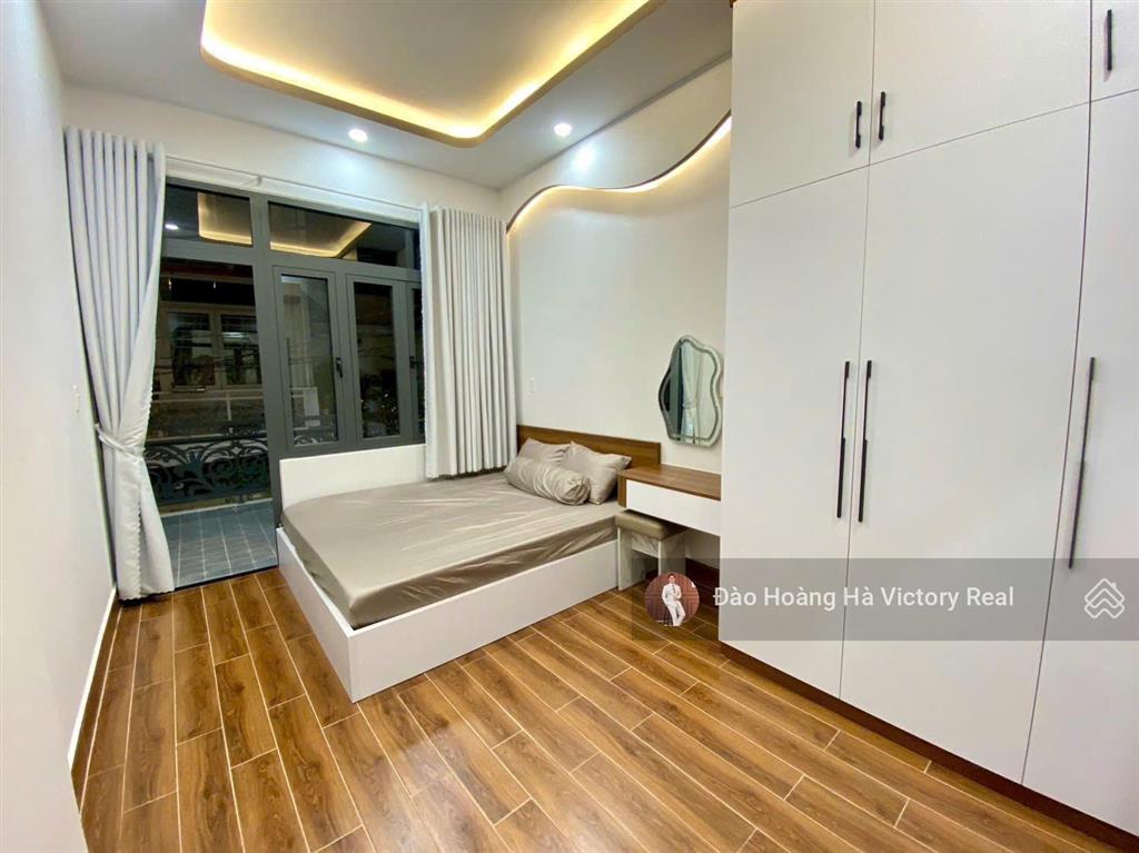 Căn góc đẹp hxh 5m 3pn tại lý thường kiệt  chợ ông địa, full nt, [4.2 x 13m, 52m2], giá 7.68 tỷ tl