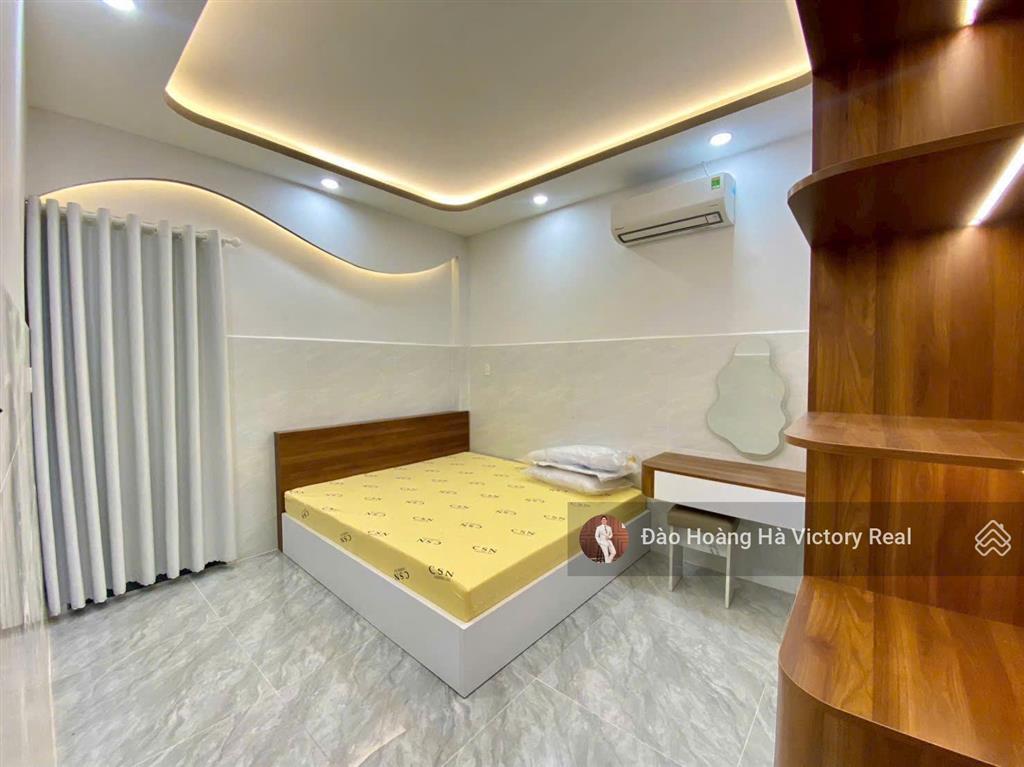 Căn góc đẹp hxh 5m 3pn tại lý thường kiệt  chợ ông địa, full nt, [4.2 x 13m, 52m2], giá 7.68 tỷ tl