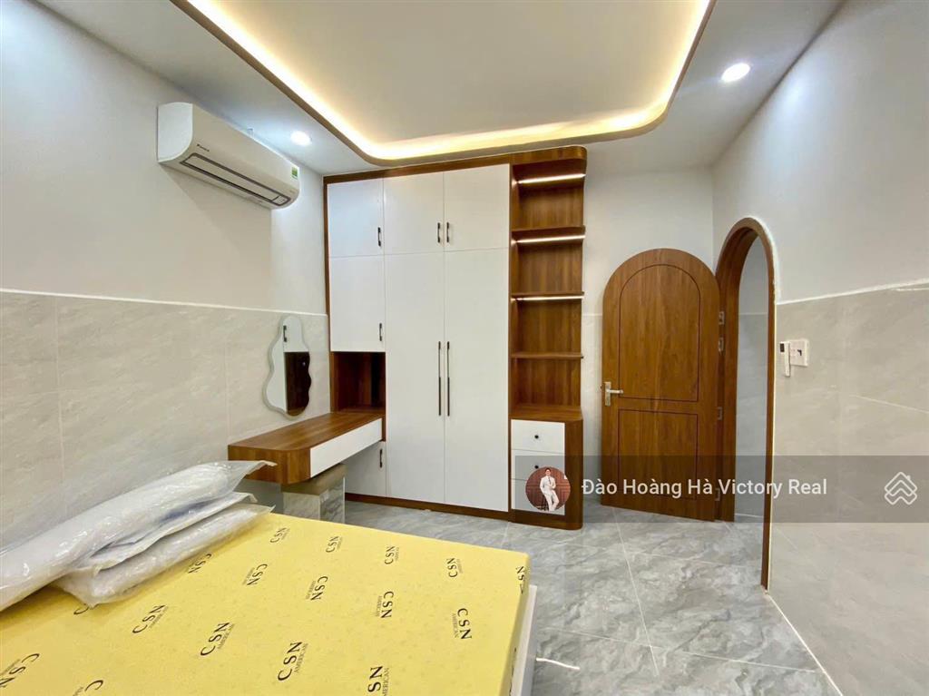 Căn góc đẹp hxh 5m 3pn tại lý thường kiệt  chợ ông địa, full nt, [4.2 x 13m, 52m2], giá 7.68 tỷ tl