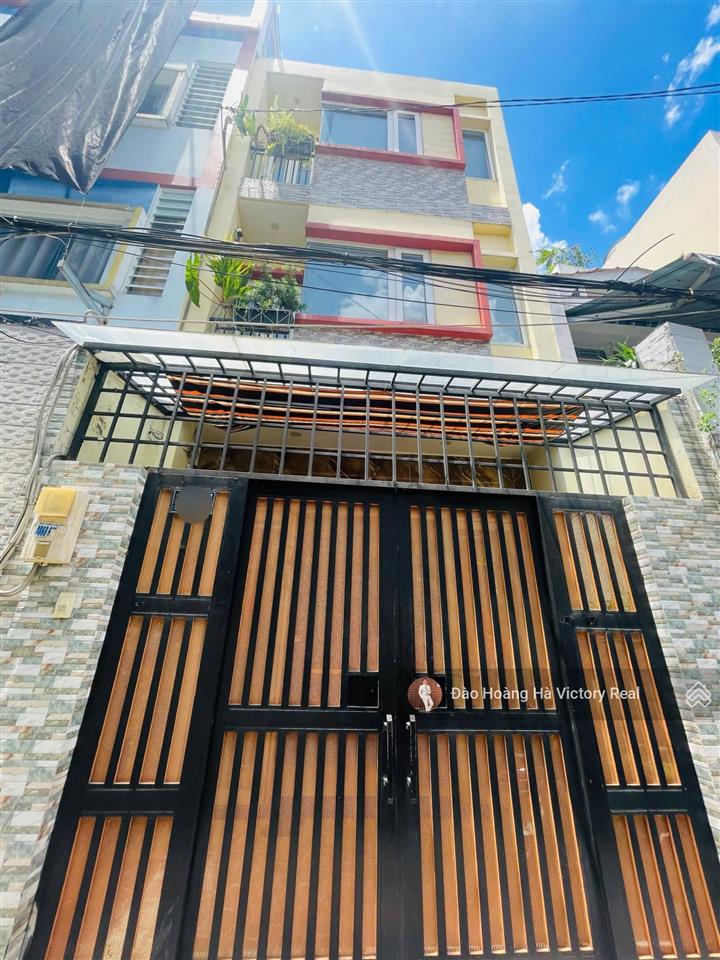 Chỉ 7,3 tỷ tl có ngay nhà đẹp đường trung lang, p12, ngay khu bàu cát, 3 tầng, dt 4,3 x 10m  43m2