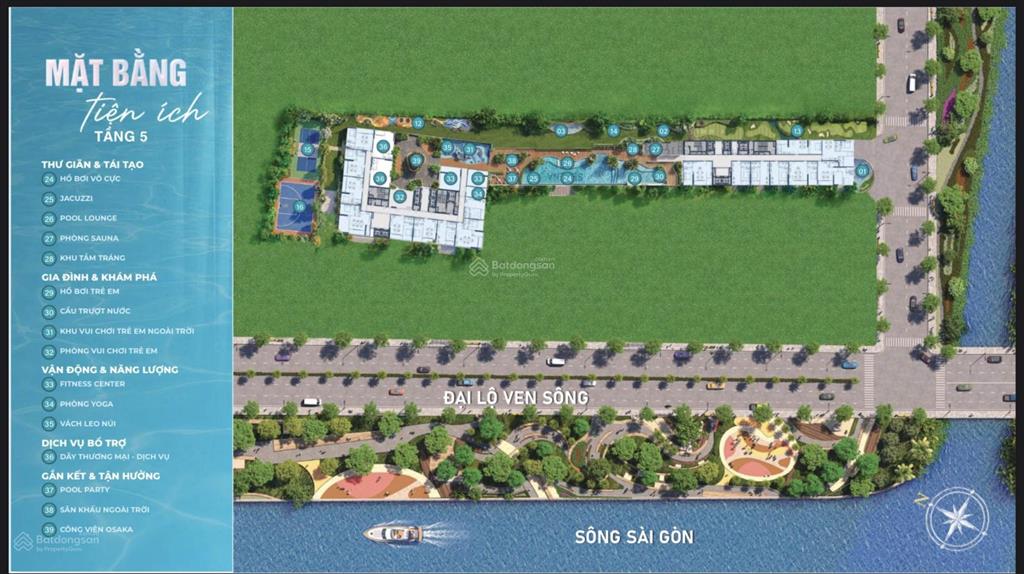 Chỉ 7 tỷ sở hữu 3pn 125m2, 3 mặt view ven sông? chỉ 15căn duy nhất tại serena riverside