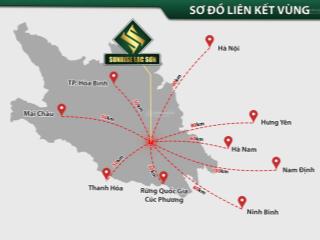 Bán đất đấu giá sát khu du lịch mới đồi thung  lạc sơn