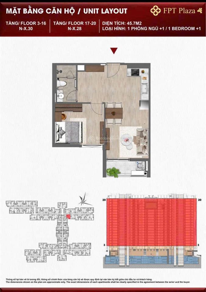 Bán căn 1pn+ hướng đông nam mát mẻ, view hồ bơi thanh toán theo tiến độ cđt