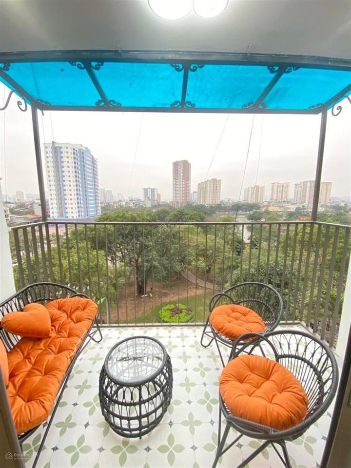 Chung cư đền lừ 2 view trọn hồ đền lừ lô góc 2 phòng ngủ, 2 wc full nội thất vào ở ngay
