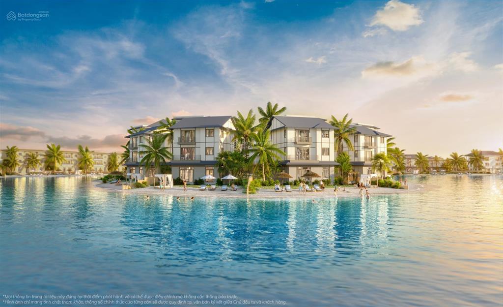 Biệt thự bãi tắm riêng 16,x tỷ full view biển hồ nhân tạo, shophouse đường 50m 15 tỷ  suất nội bộ