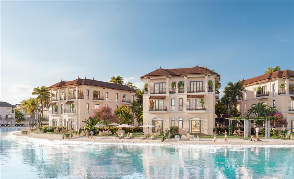 Biệt thự bãi tắm riêng 16,x tỷ full view biển hồ nhân tạo, shophouse đường 50m 15 tỷ  suất nội bộ