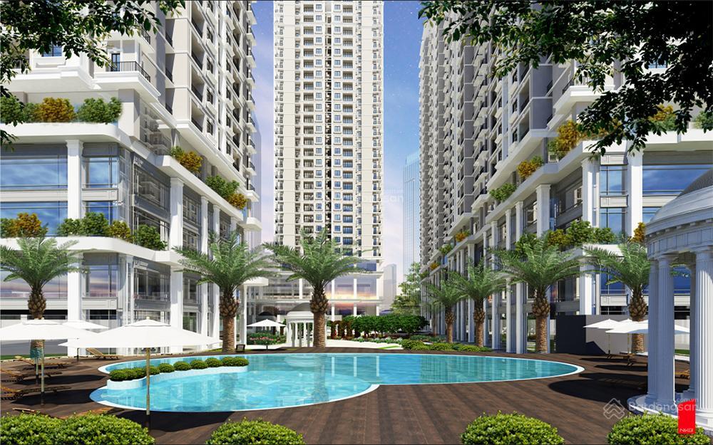 Bán căn hộ iris garden 30 trần hữu dực 61m, 2 ngủ, full nội thất, 4,x tỷ