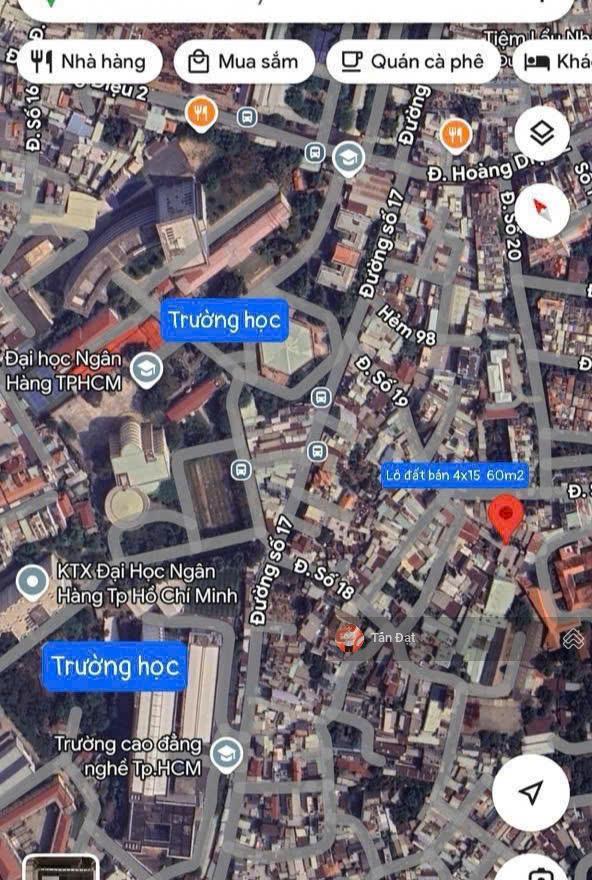 Siêu phẩm nhỉnh 5 tỷ đất linh chiểu 60m² đường xe tải, gần hoàng diệu 2 thích hợp xây chdv