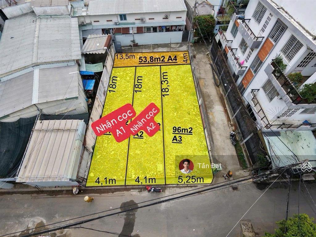 Lô góc mặt tiền kinh doanh đường số 18 96m2 ngang 5,25m  cạnh vành đai 2 chỉ 200m
