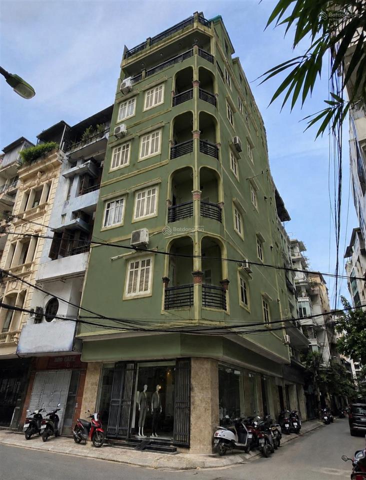 Cần tiền bán nhanh nhà huỳnh thúc kháng 80m2 mt 16m lô góc 7 tầng thang máy ô tô tránh