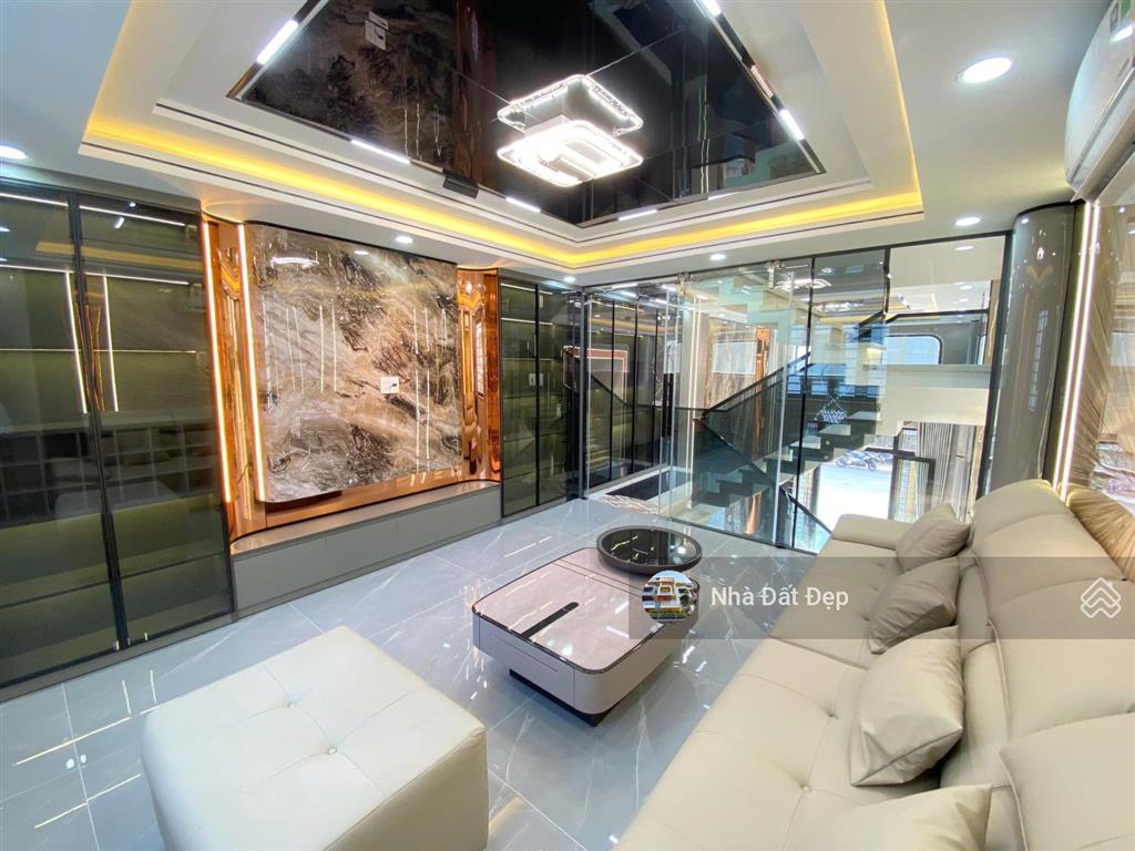 Nhà mới khu đồng bộ cao cấp 5 tấm đường nhựa đẹp 20m có vỉa hè full nội thất 4x15m, đường tây lân