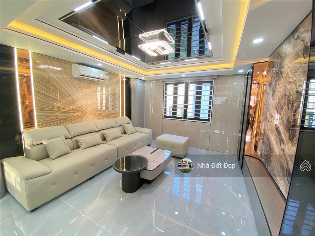 Nhà mới khu đồng bộ cao cấp 5 tấm đường nhựa đẹp 20m có vỉa hè full nội thất 4x15m, đường tây lân