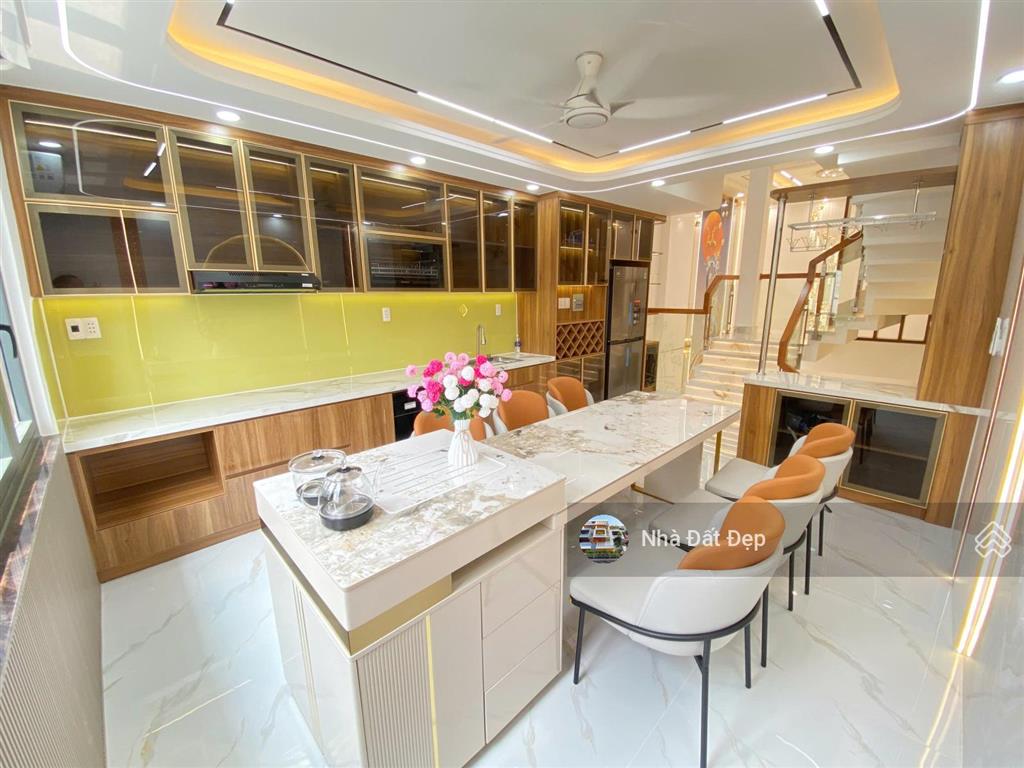 Nhà mới full nội thất siêu đẹp 4x15m, đúc 5 tấm hẻm đẹp 8m, đường hương lộ 2, giáp q. tân phú