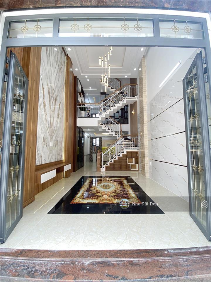 Nhà full nội thất 4x13m đúc 5 tấm hẻm đẹp 6m đường bình trị đông thông qua hương lộ 2