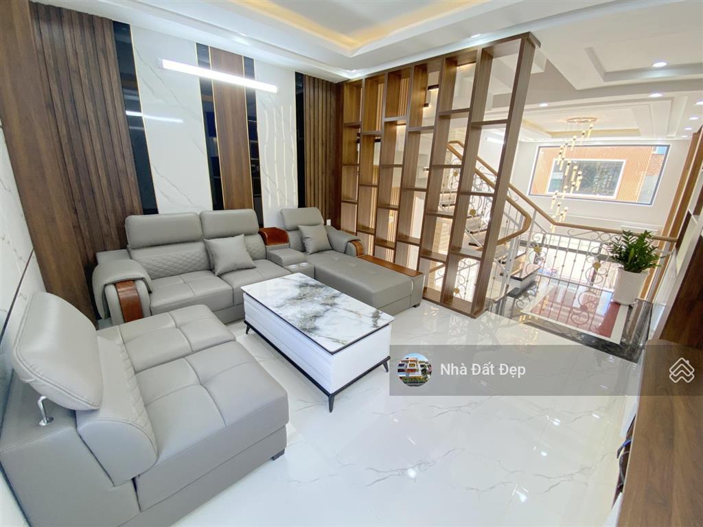 Nhà full nội thất 4x13m đúc 5 tấm hẻm đẹp 6m đường bình trị đông thông qua hương lộ 2