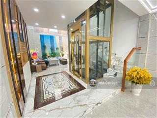 Nhà mới có thang máy full nội thất 4,5x14m, đúc 5 tấm hẻm 8m đường hương lộ 2 thông qua lê văn quới