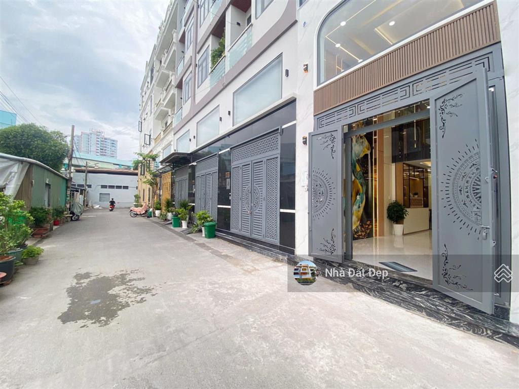 Nhà xây mới 5 tấm full nội thất, 4x13m hẻm đẹp 7m đường mã lò gần trường học, ubnd phường