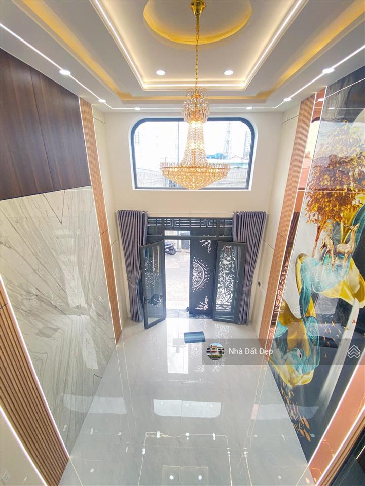 Nhà xây mới 5 tấm full nội thất, 4x13m hẻm đẹp 7m đường mã lò gần trường học, ubnd phường
