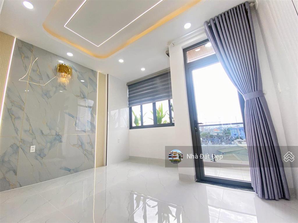 Nhà xây mới 5 tấm full nội thất, 4x13m hẻm đẹp 7m đường mã lò gần trường học, ubnd phường
