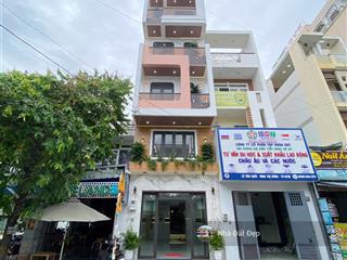 Nhà mới có thang máy 6 lầu full nội thất 4x20m mặt tiền đường nhựa 12m lê văn quới giáp q. tân phú