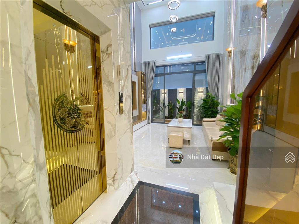Nhà mới 5 tấm, có thang máy, full nội thất 4x15m hẻm nhựa đẹp 8m 1 sẹc lê văn quới