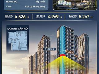 Vip căn góc imperia sky park view đại lộ thăng long