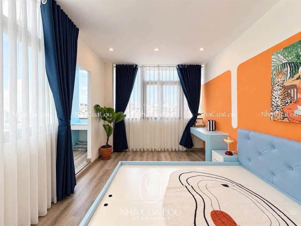 Căn hộ 1 phòng ngủ ban công đầy đủ nội thất, gần sân bay tân sơn nhất, công viên gia định