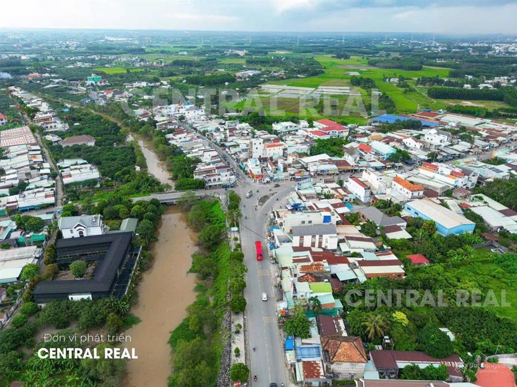 Bán lô góc 2 mặt tiền (6x27m) sổ riêng, 100% thổ cư cách ngã tư bến cá  chỉ 500m di chuyển