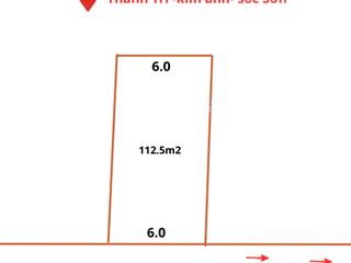 Bán lô đất đẹp trục chính kinh doanh 112.5m2 thanh trí minh phú sóc sơn