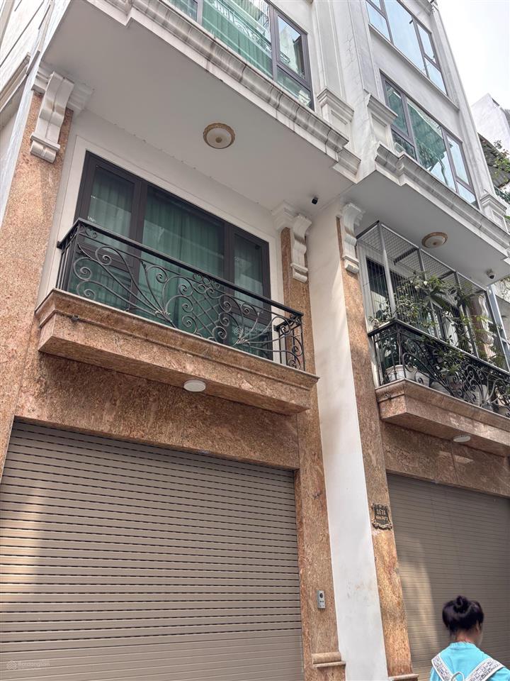 Nhà tôn đức thắng lô góc thang máy ô tô đỗ ngày đêm 8 tầng