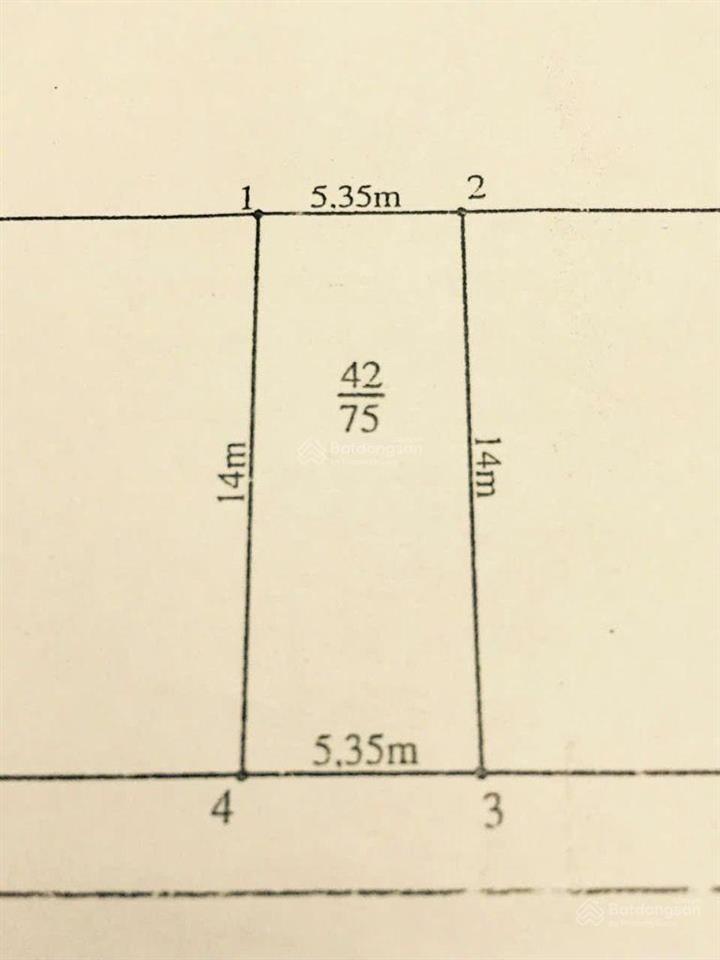 Bán đất tại giang biên, 13,9 tỷ, 75m2, mặt tiền 5,3m, ngõ rộng 8m, giá ưu đãi