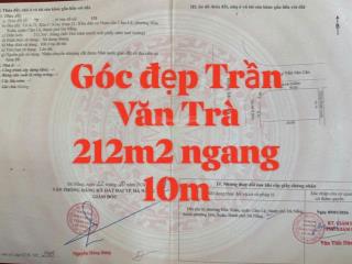 Bán siêu phẩm lô góc trần văn trà, hòa xuân, đà nẵng  212m2, ngang 10m