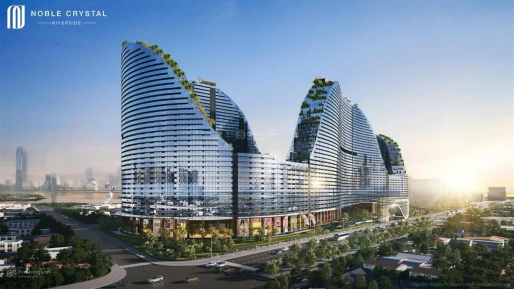 Noble riverside 3 phòng ngủ 162.8 m2 tầng trung, view sông, giá tốt 11.3 tỷ (95%) đang có hđ thuê