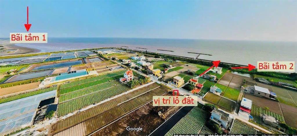 Chỉ 15tr/m2 sở hữu ngay lô đất nền giáp bãi biển quất lâm, đón sóng vsip và flamingo