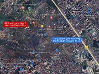 Bán nhà 102m2, ngõ ô tô. ngõ nông ra 2 phố. gần bệnh viện và 10 trường đại học. giá cực tốt