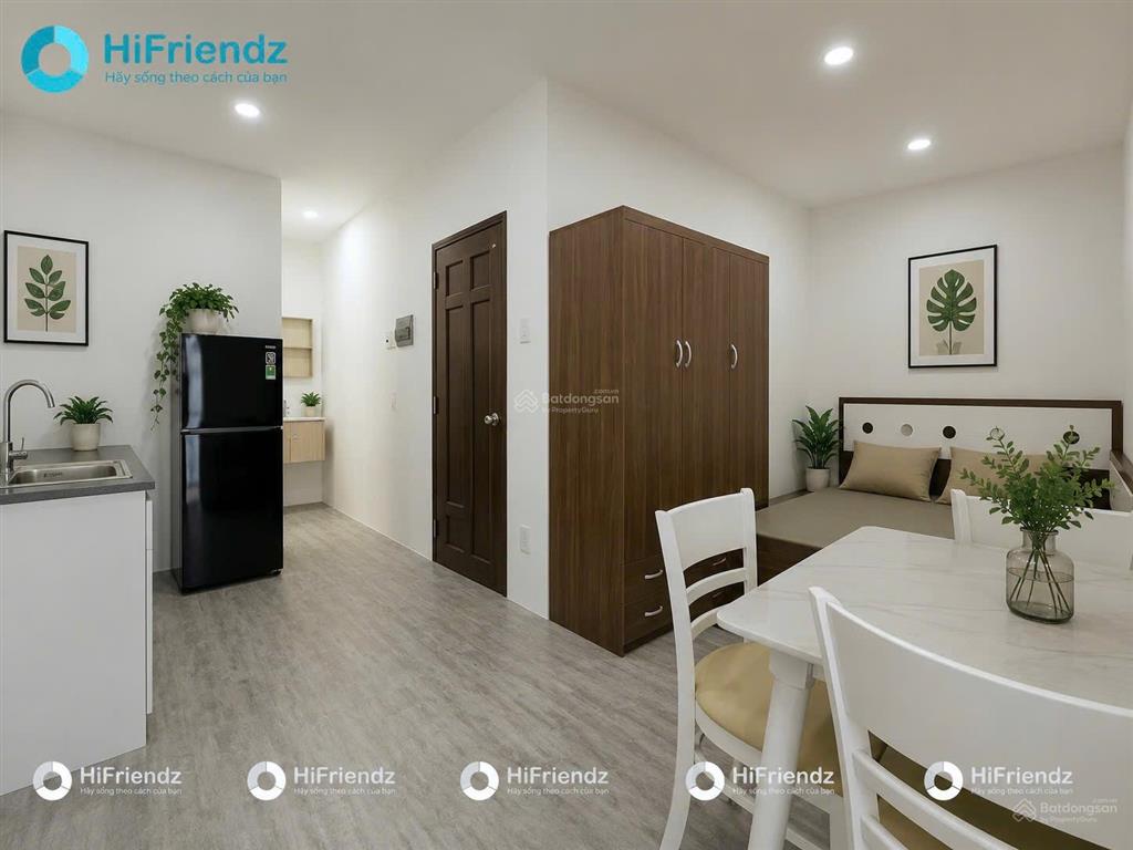 Chính chủ cho thuê căn hộ 2pn ban công full nội thất ngay chợ bà chiểu