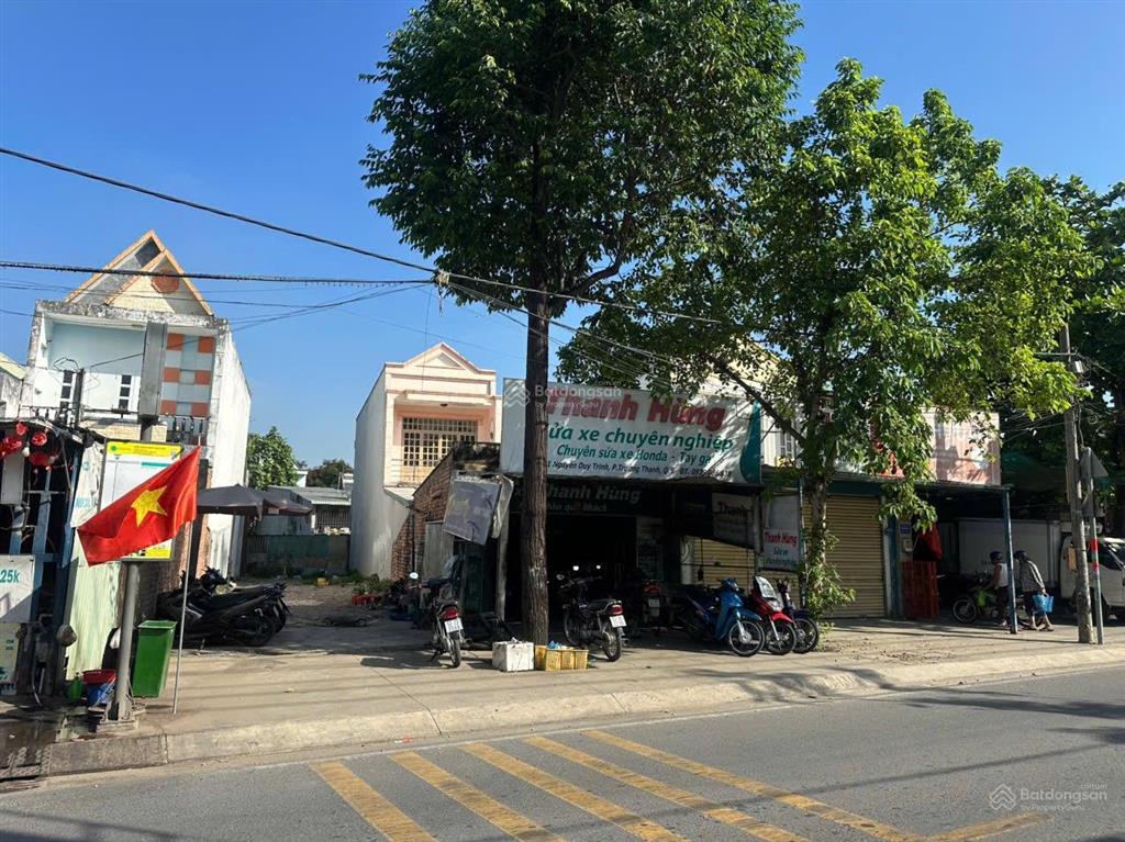 Bán đất mt nguyễn duy trinh ngang 5m ngay góc ngã 3 tam đa diện tích 165m2 (107m thổ cư)