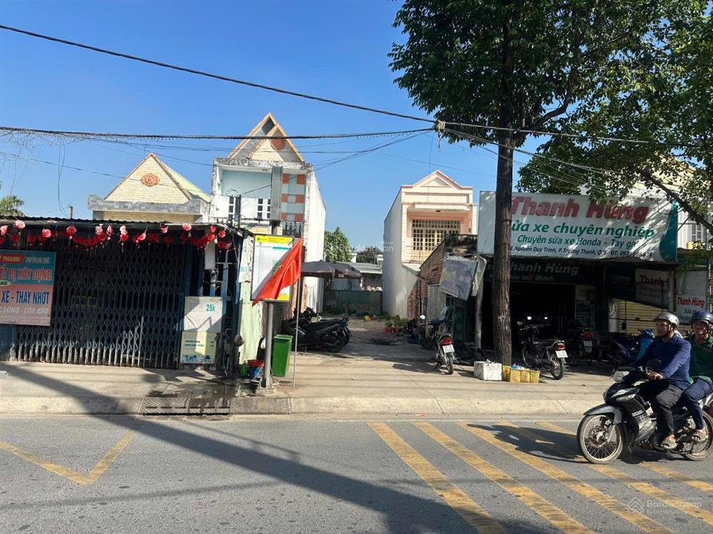 Bán đất mt nguyễn duy trinh ngang 5m ngay góc ngã 3 tam đa diện tích 165m2 (107m thổ cư)