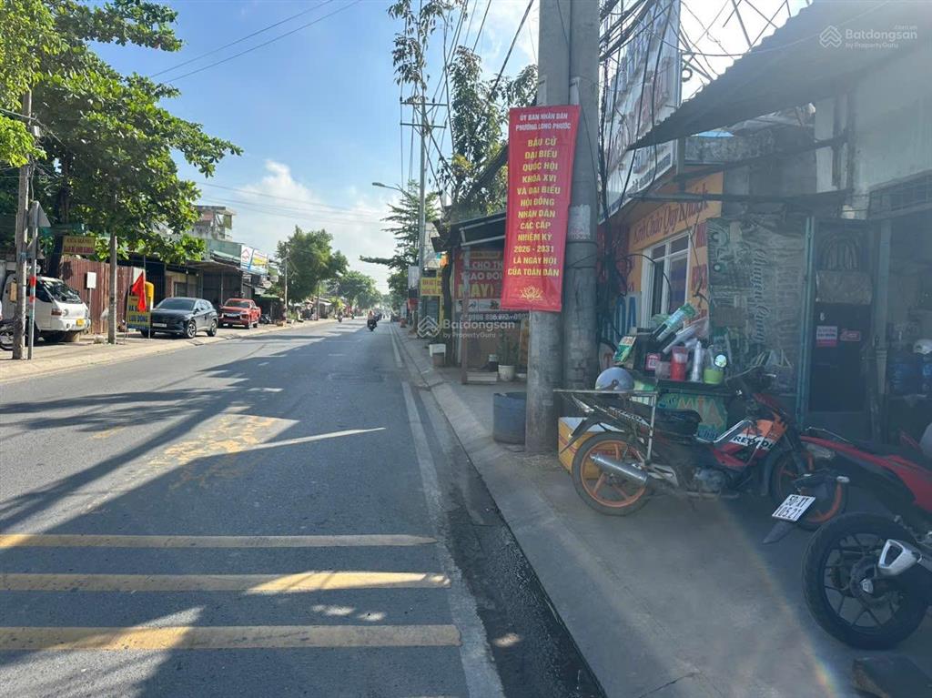 Bán đất mt nguyễn duy trinh ngang 5m ngay góc ngã 3 tam đa diện tích 165m2 (107m thổ cư)