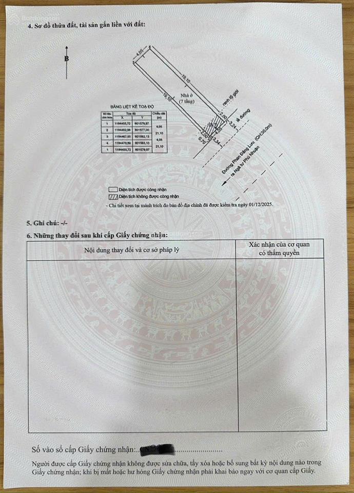 Giảm 9 tỷ nhà 7 tầng phan đăng lưu, phú nhuận chỉ còn 25 tỷ